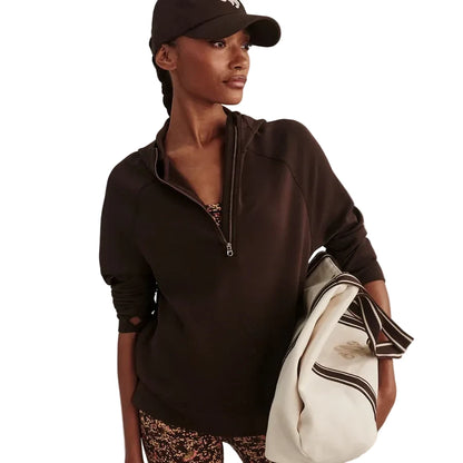 Karo Half-Zip Hooded Sweat