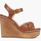 Geraldine Ankle Strap Platform Wedge