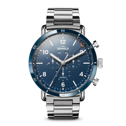 Canfield Sport Chronograph 45mm - Midnight Blue