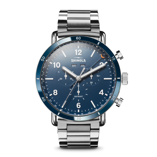 Canfield Sport Chronograph 45mm - Midnight Blue