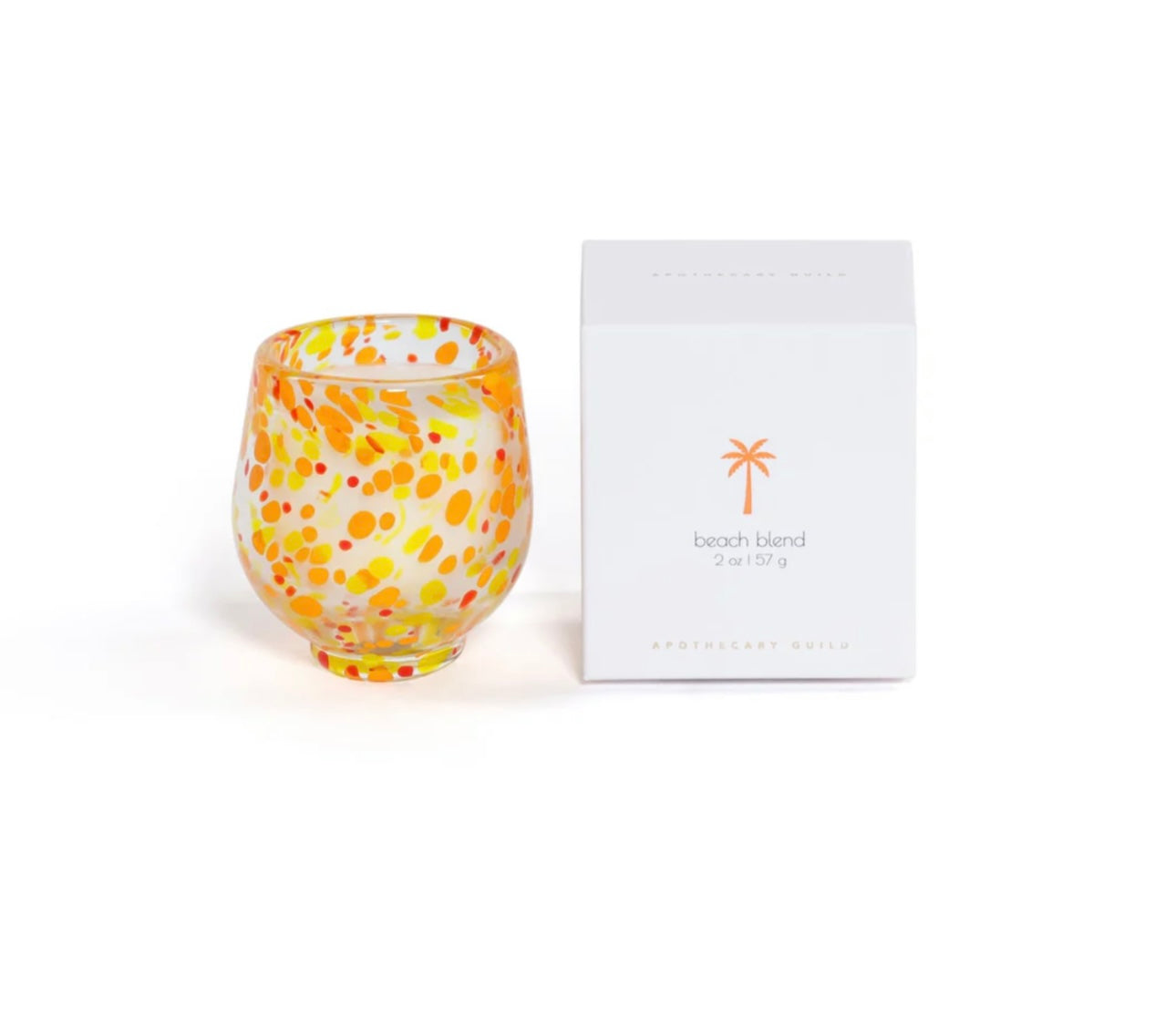 Speckled Shot Glass Candle