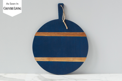 Round Mod Charcuterie Board - Medium - Navy