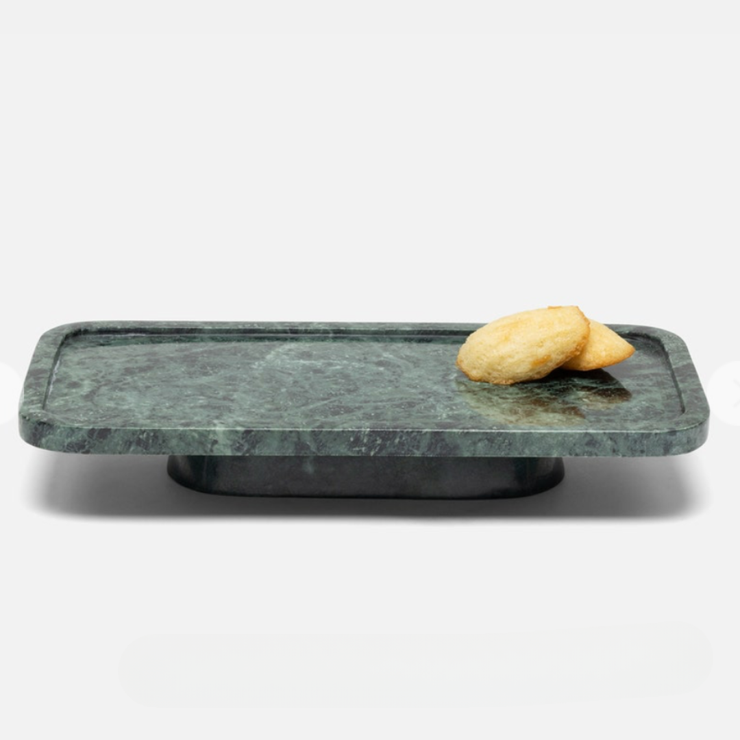 Pietro Rectangle Serving Platter With Stand