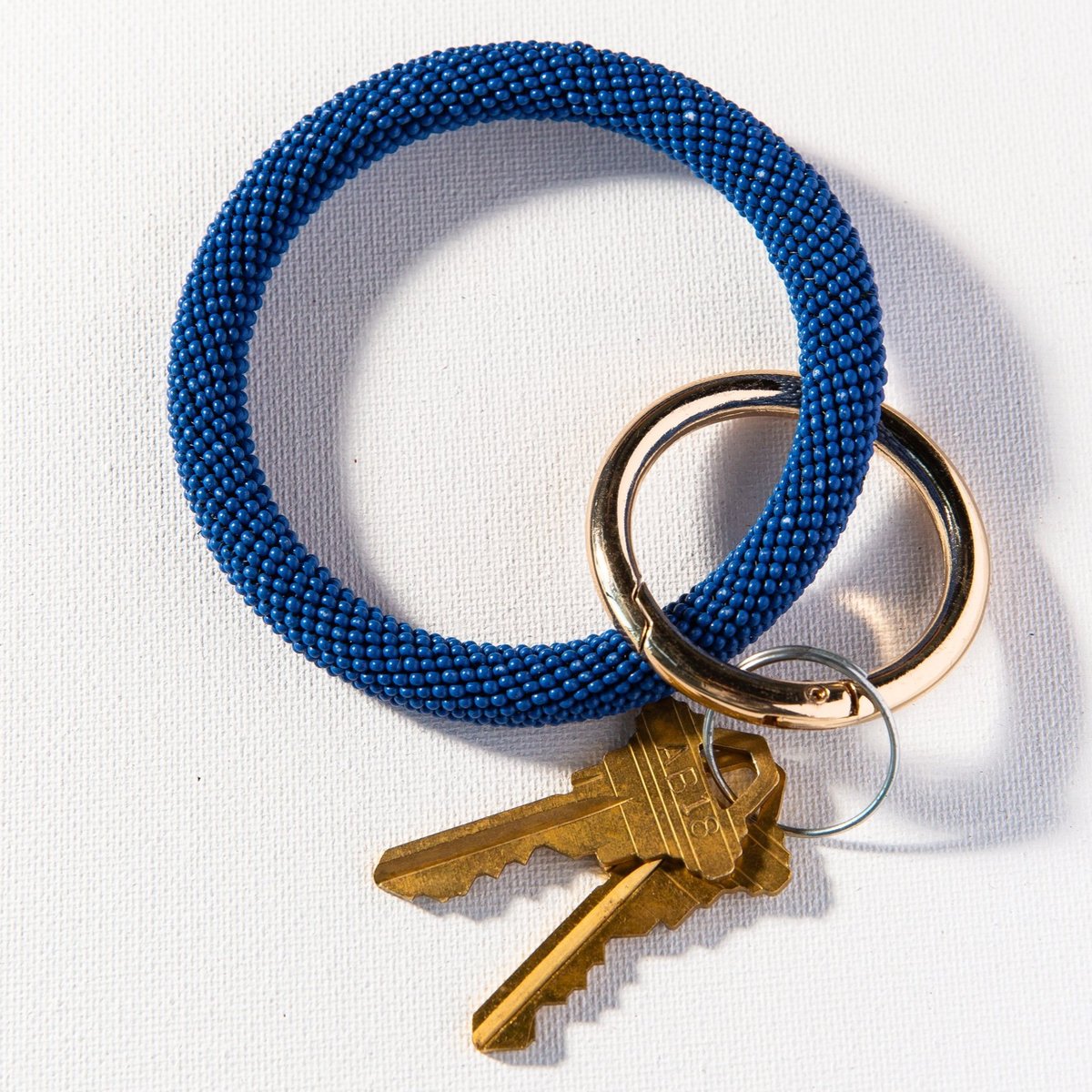 Chloe Seed Bead Key Ring