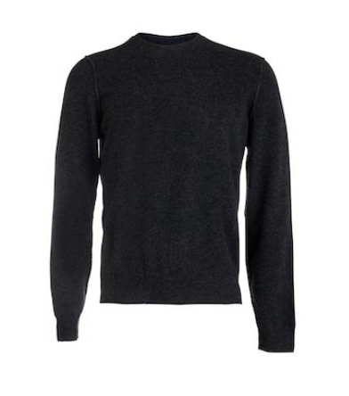 Crew with Contrast Seams