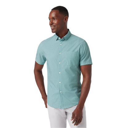 Leeward SS Dress Shirt - Pale Balsam Clover