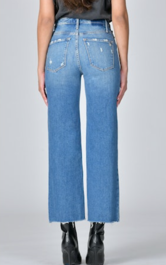Marissa Relaxed Straight Fray
