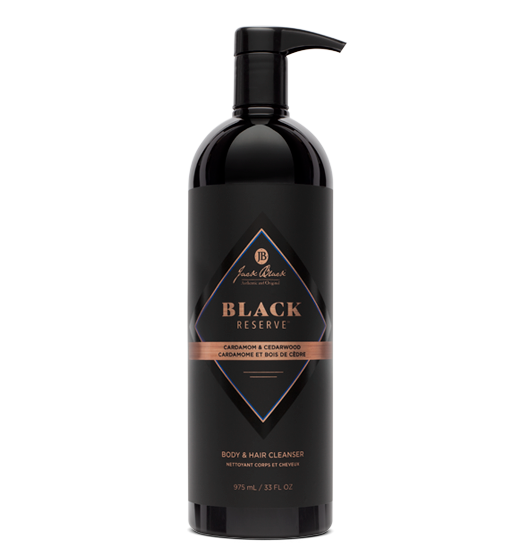 Black Reserve Body & Hair Cleanser w. Pump