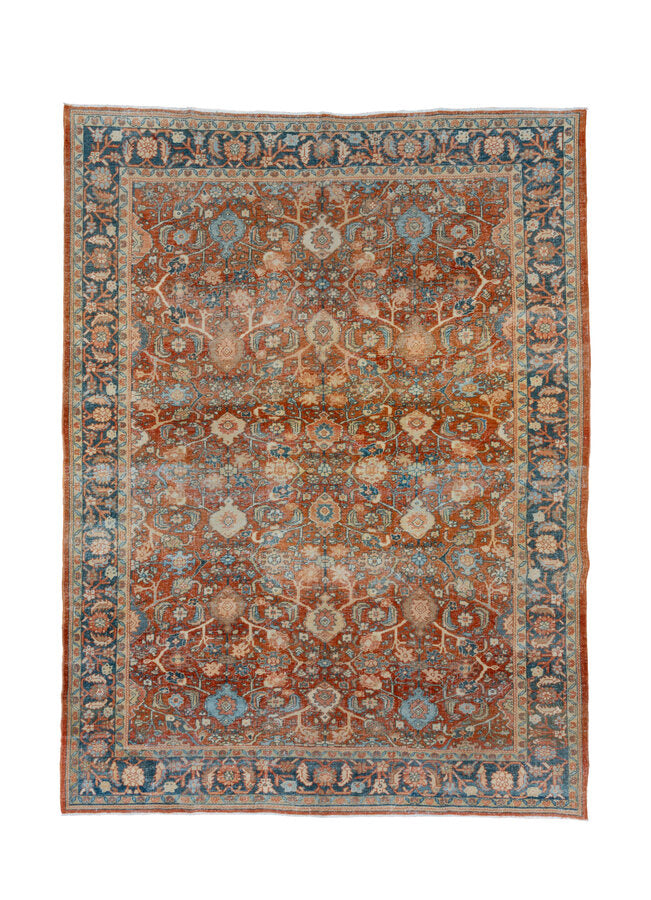 Vintage Mahal Rug - 11'9" x 9'