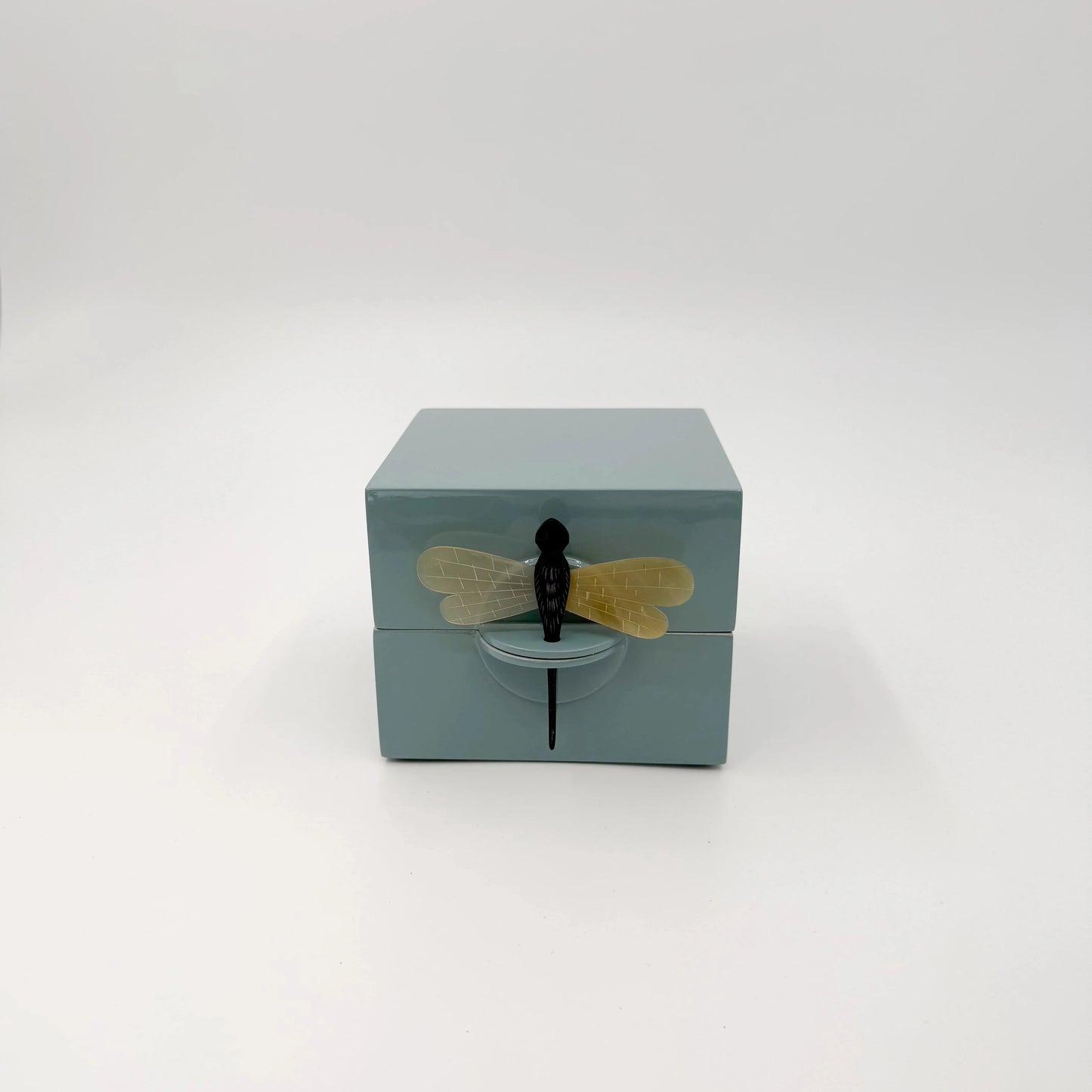 Lacquer Dragonfly Box - Small