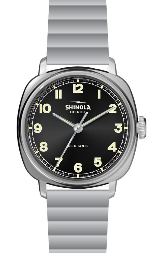 Mechanic 39mm - Silver | Black