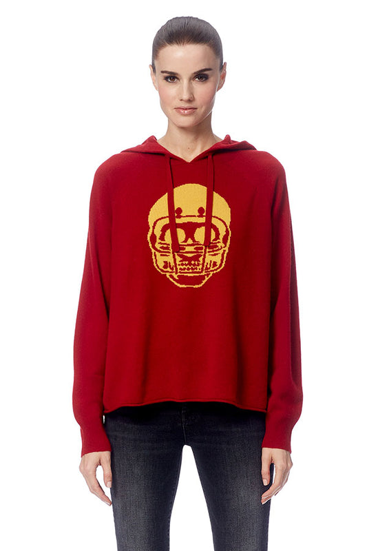 Collegiate Skull Hoodie