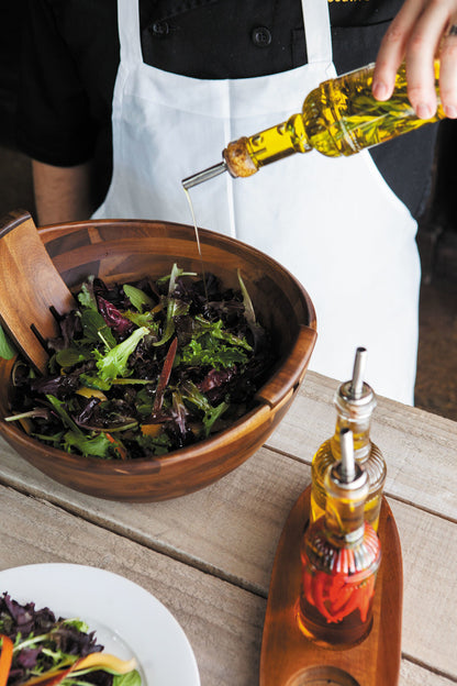 Acacia Wood Salad Bowl