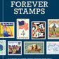 Forever Stamps 250 Years of United States History Writ Small