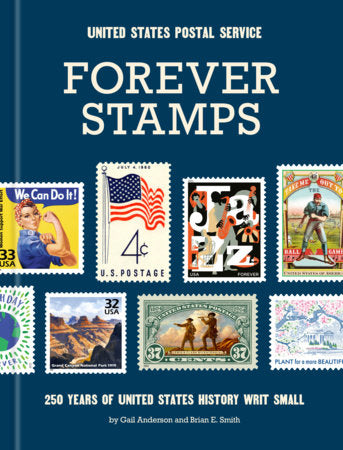 Forever Stamps 250 Years of United States History Writ Small