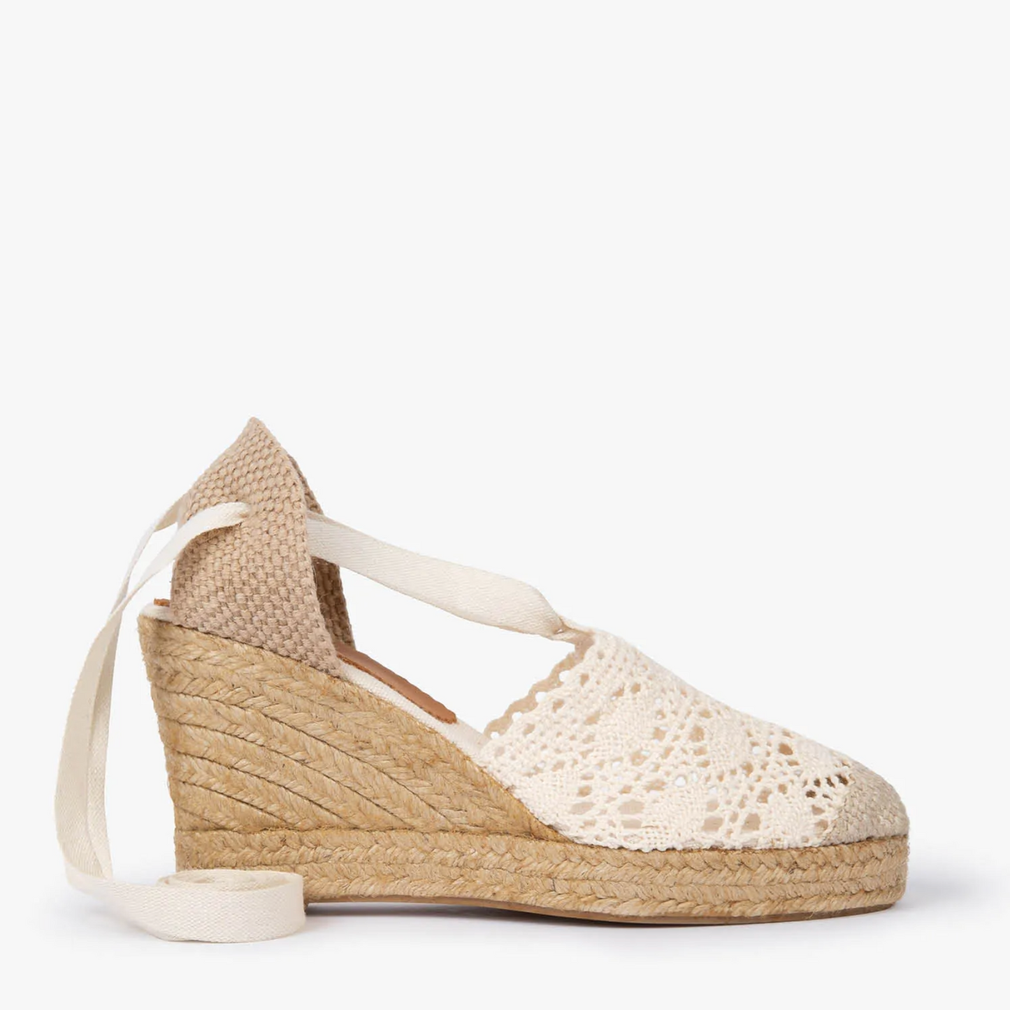 High Valenciana Lace Espadrille