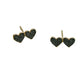 Small Double Heart Stud
