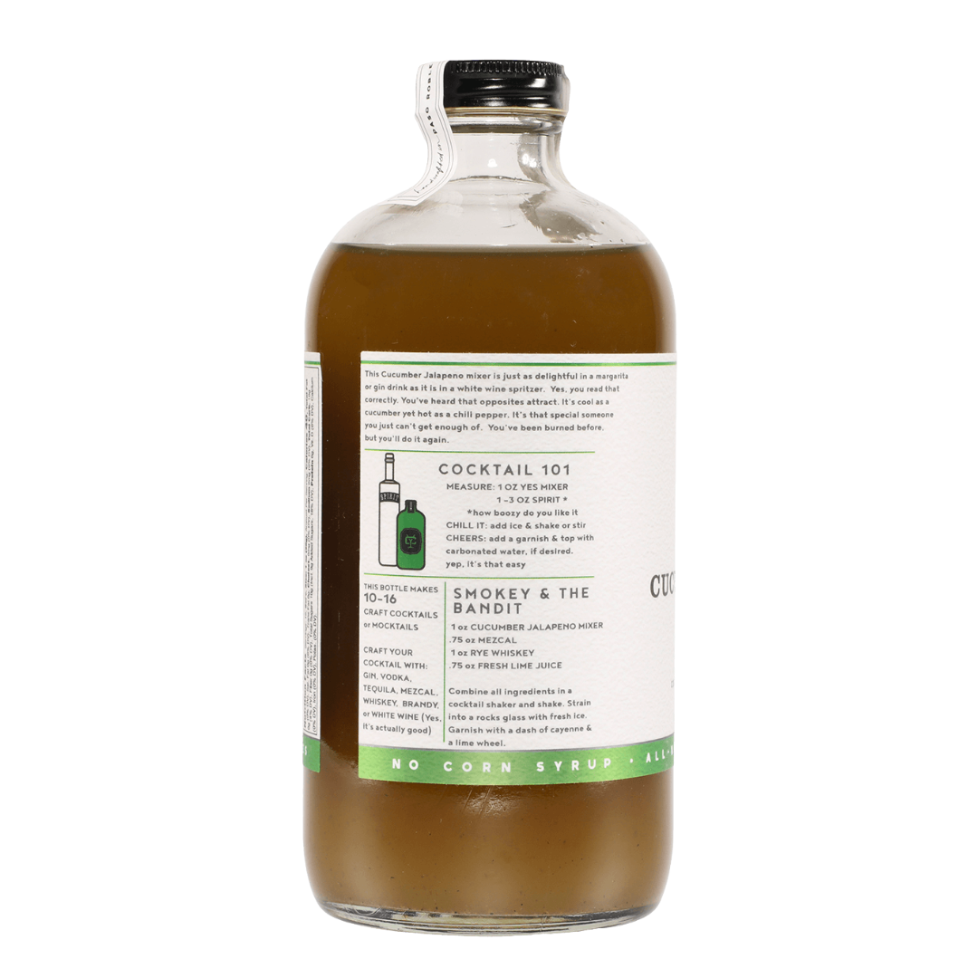 Cucumber Jalapeno Cocktail Mixer