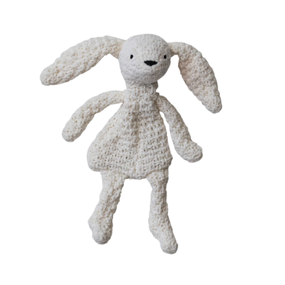 Knit Fabric Chenille Bunny Toy