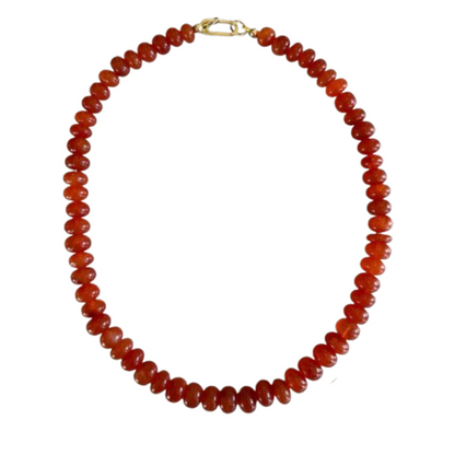 Opal Gemstone Necklace with Diamond Oval Clip