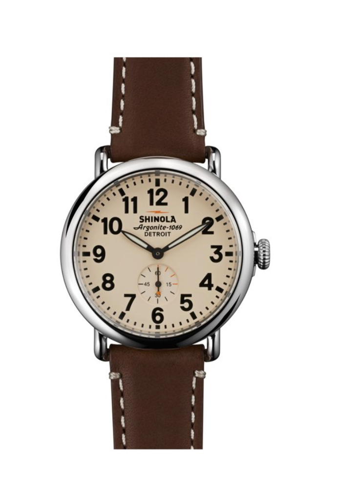 Runwell Watch - 41mm - Cream - SS