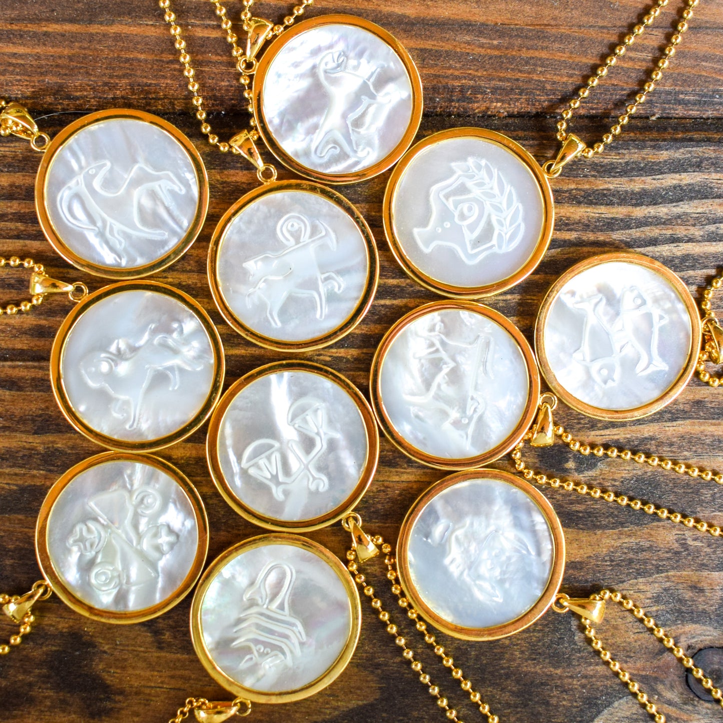 Zodiac Pendant Necklace