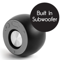 U Portable Bluetooth Speaker Boost Black