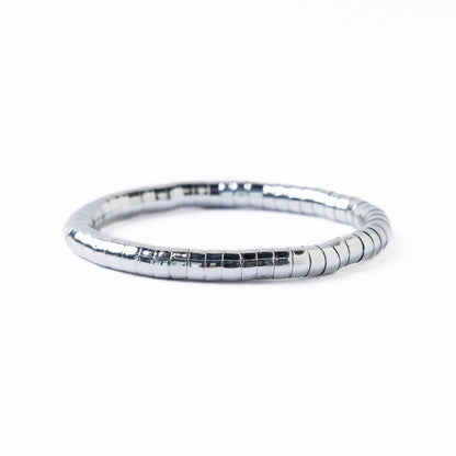 Lucille Round Bead Stretch Bracelet