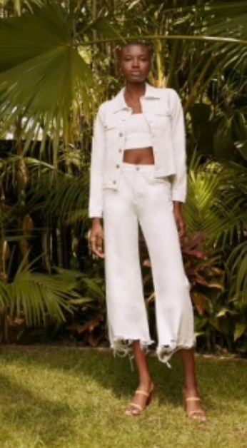 Hepburn Wide Leg High Rise Jean