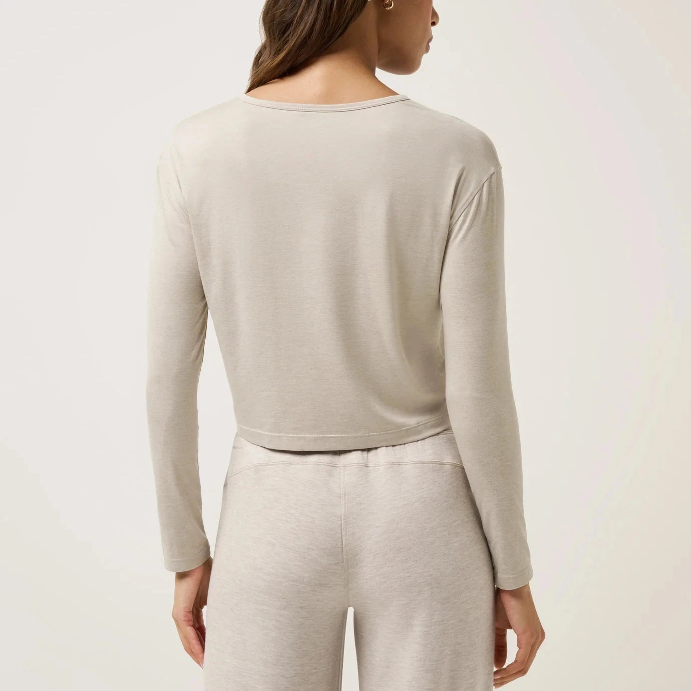 Celestia Long Sleeve - Heather Savannah Tan