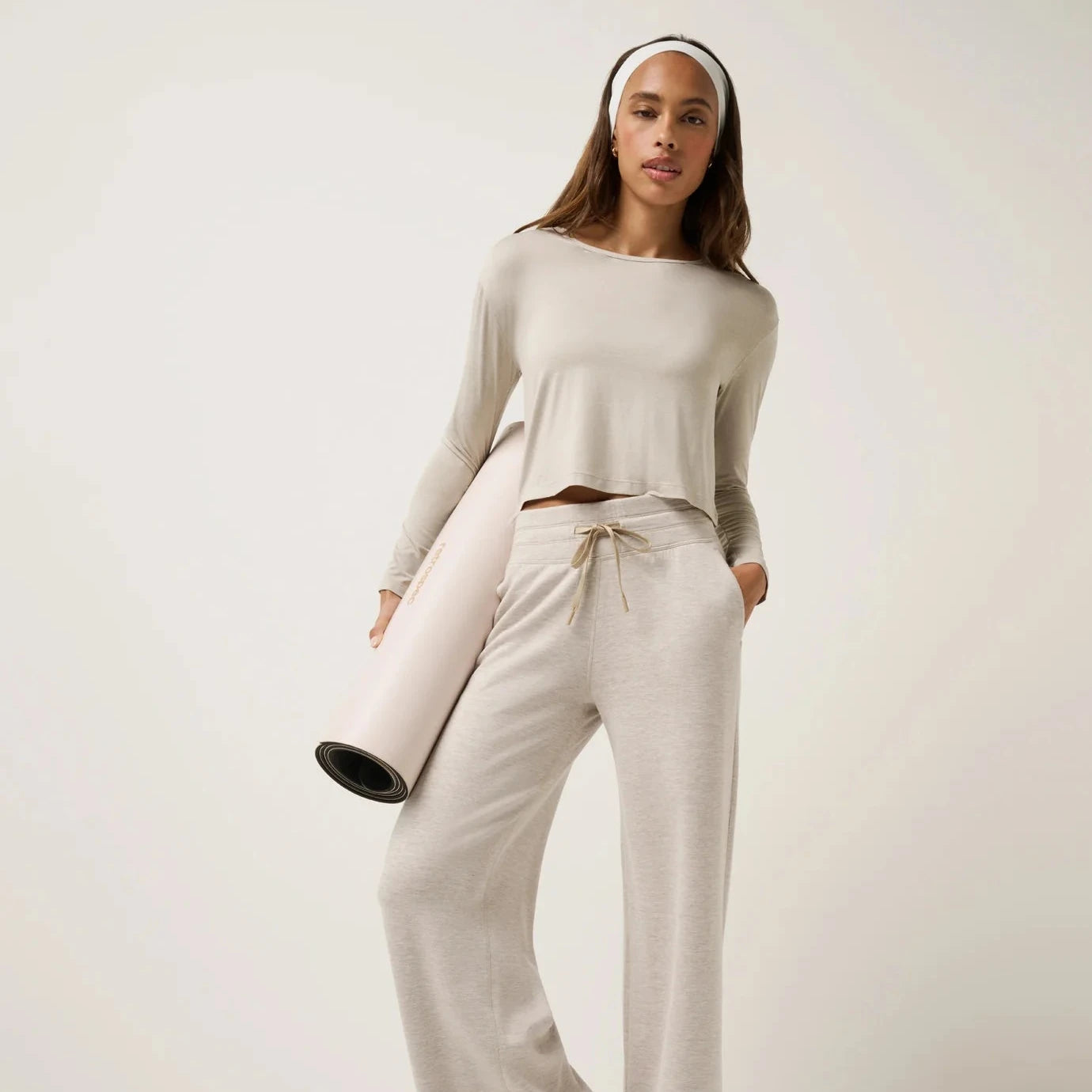 Celestia Long Sleeve - Heather Savannah Tan