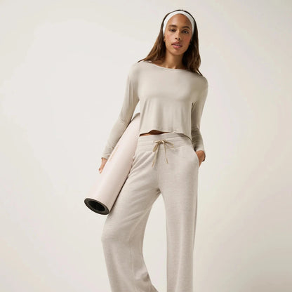 Celestia Long Sleeve - Heather Savannah Tan