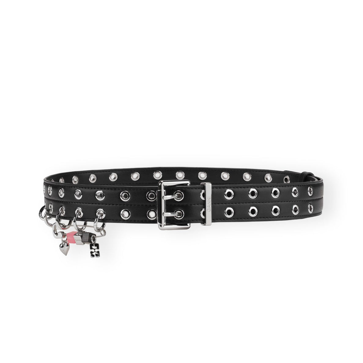 Double Eyelet Belt with Safety Pin