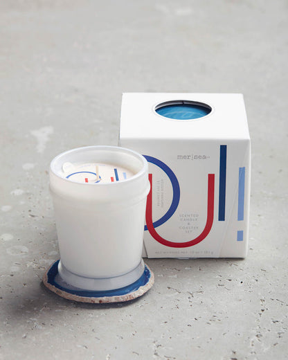 Boxed Candle w. Coaster