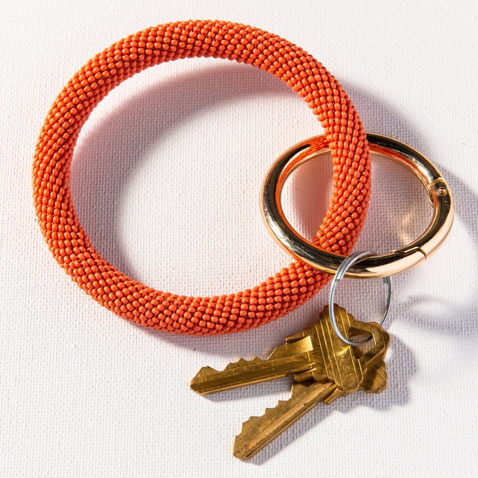 Chloe Seed Bead Key Ring