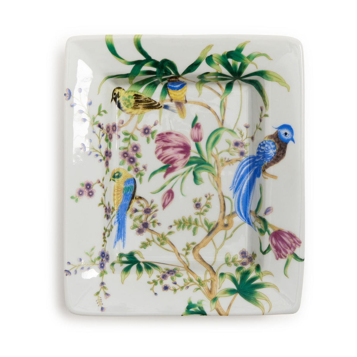 Bird & Blossom Chinoiserie Decorative All Purpose Tray