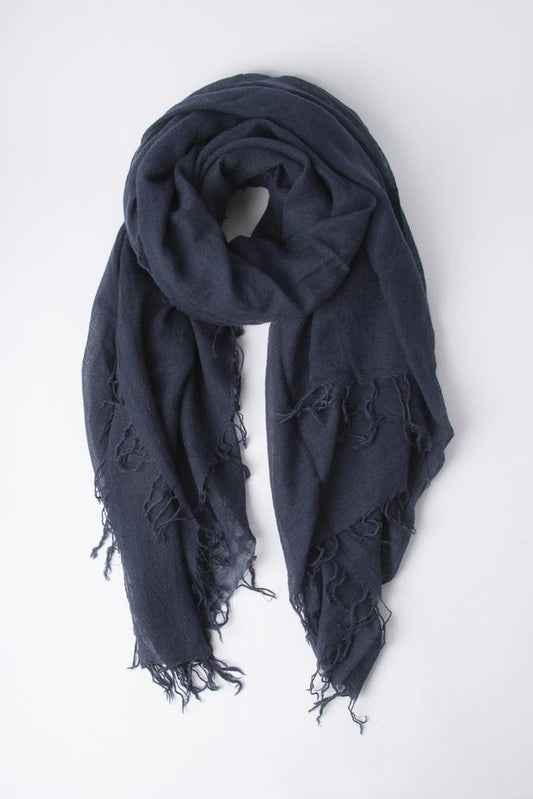 Cashmere/Silk Fringe Scarf