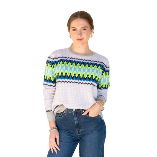 Electric Fairisle Mini Sweater