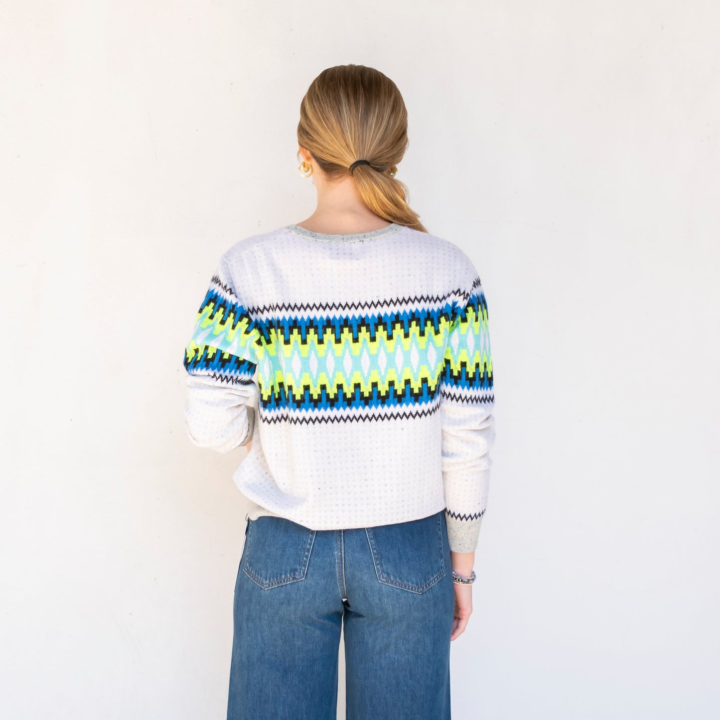 Electric Fairisle Mini Sweater