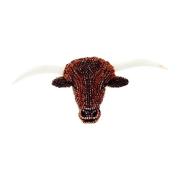 Longhorn Brooch