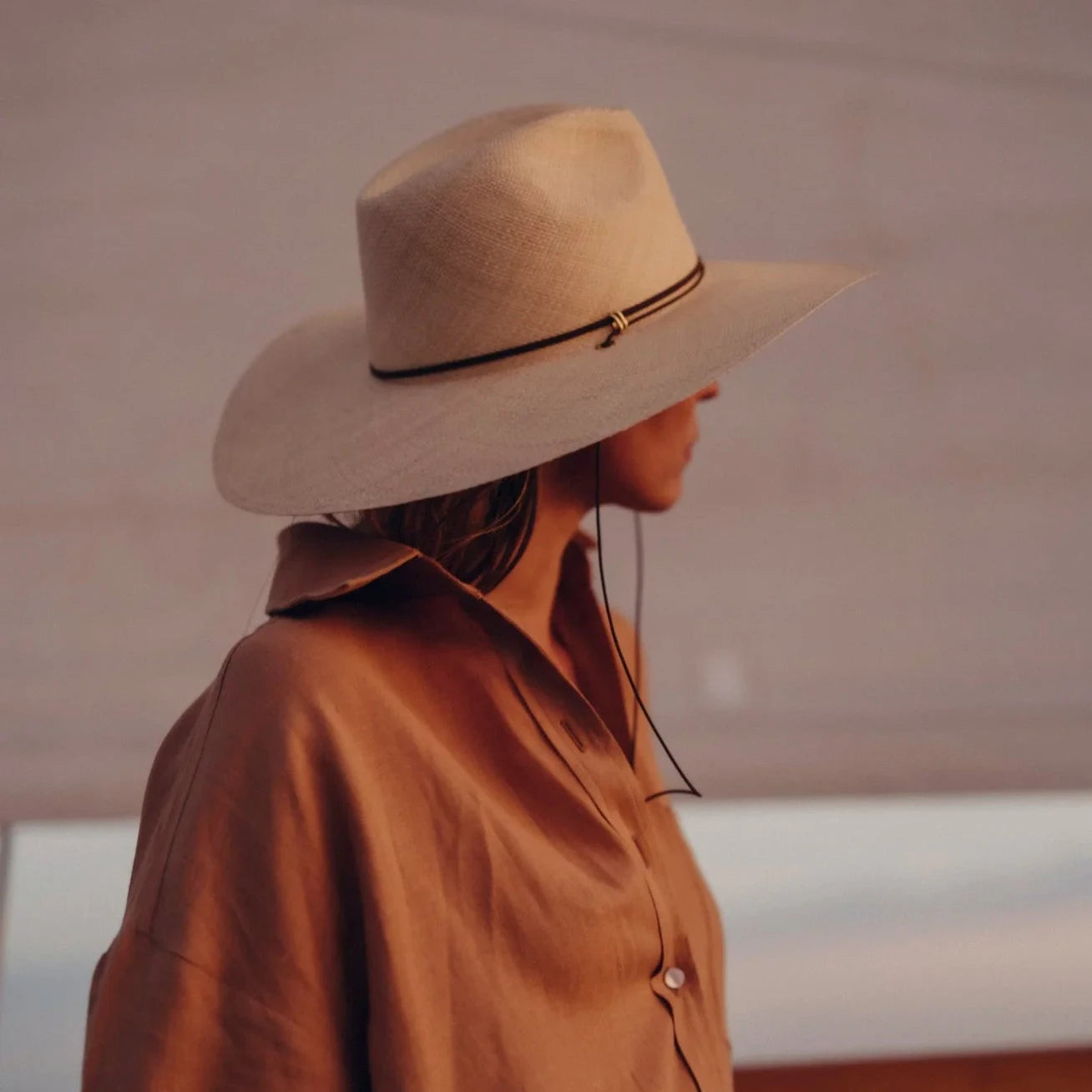 Sonny - Natural & Brown Leather