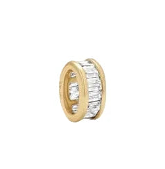 Channel Set Baguette Bead