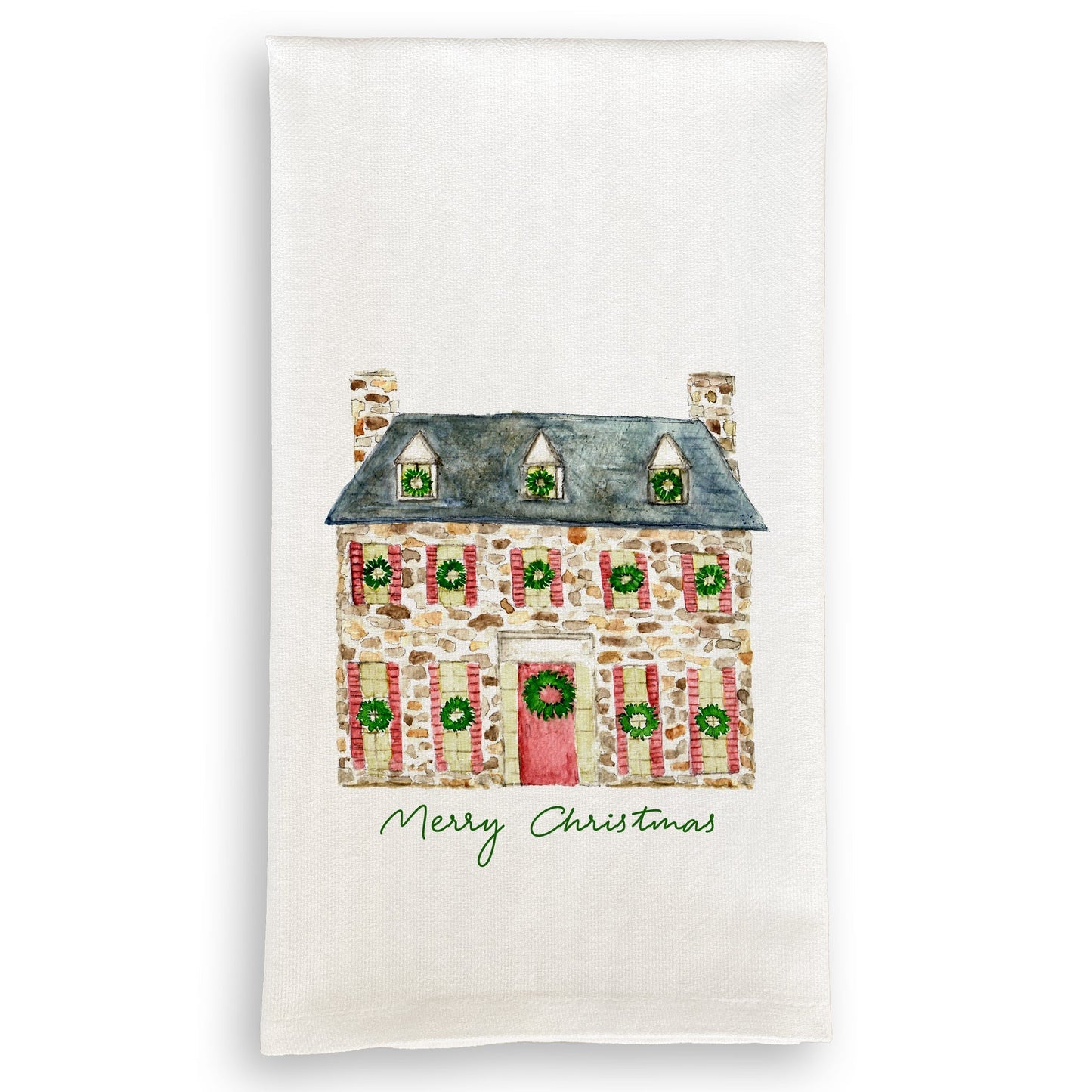 French Graffiti Kitchen Towel