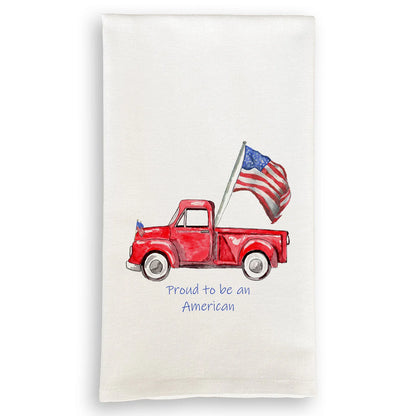 French Graffiti Kitchen Towel