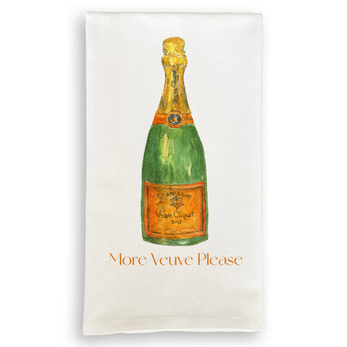 French Graffiti Kitchen Towel