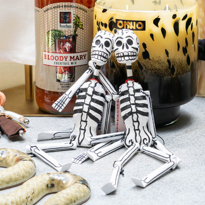 Hanging Maché Paper Skeleton