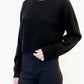 Cashmere Crew Neck Crop Sweater