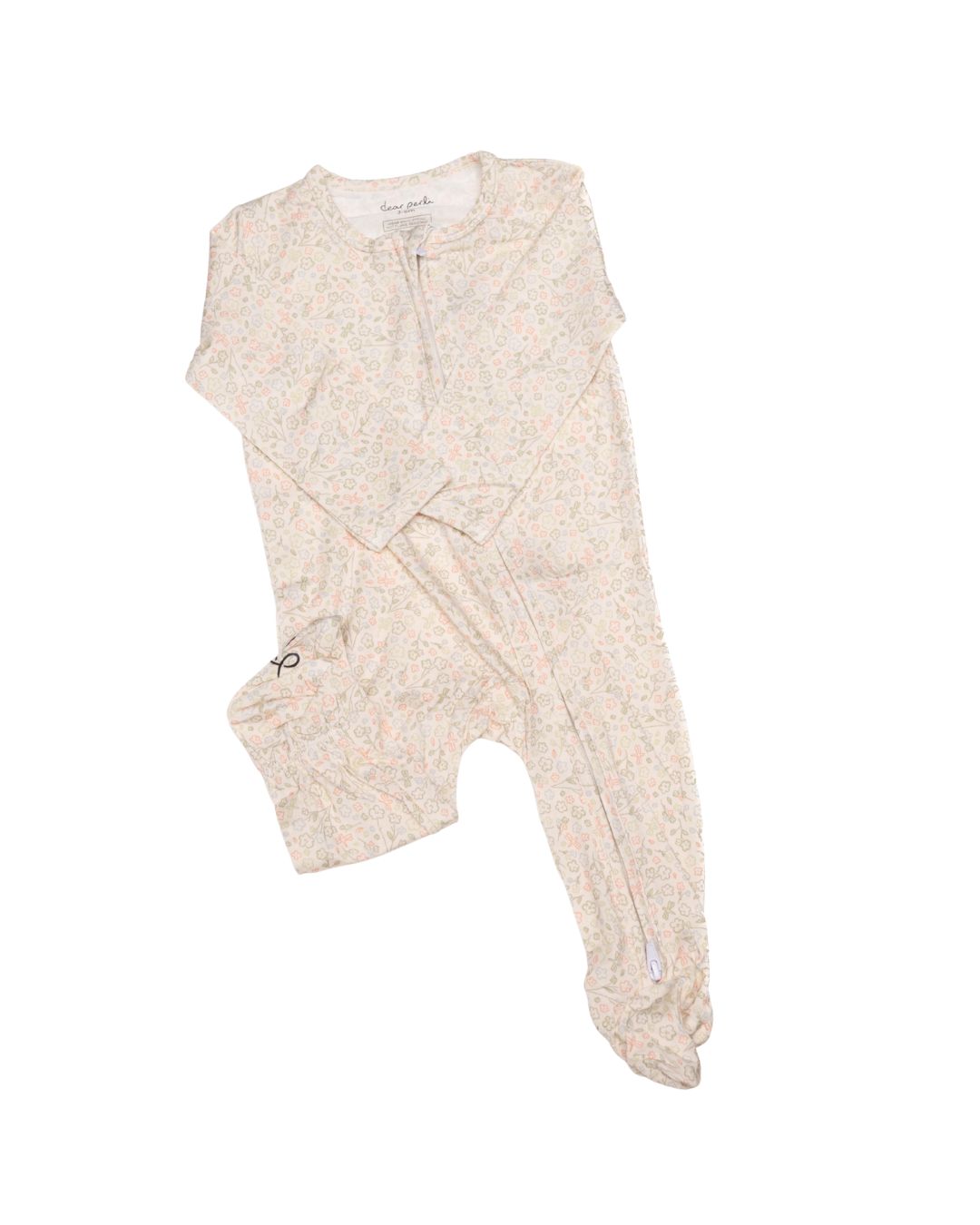 Dear Perli Zippered Footie