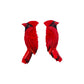 Cardinal Earring