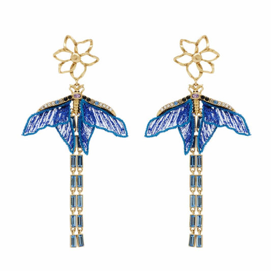 Lux Luna Moth Earrings